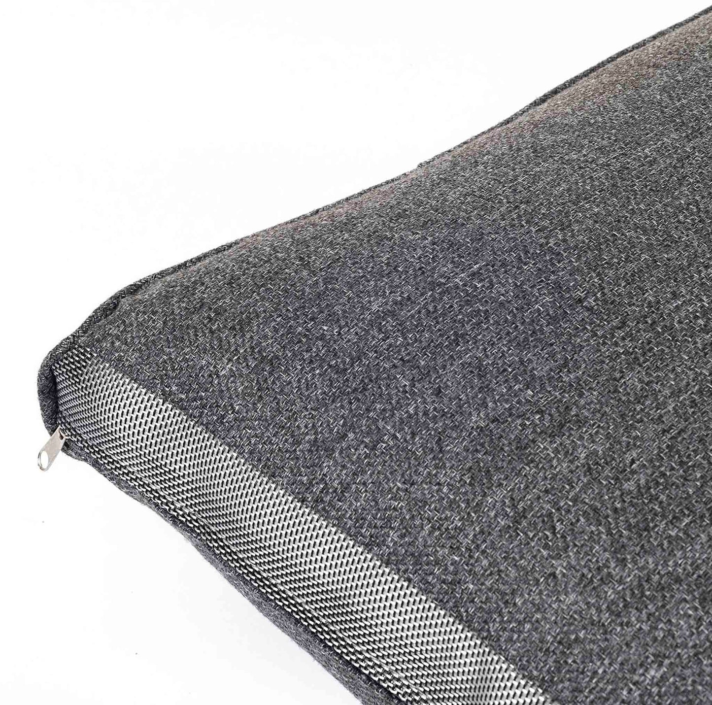 MELODY Corner Sofa with Rising Table and 3 Stools in Grey